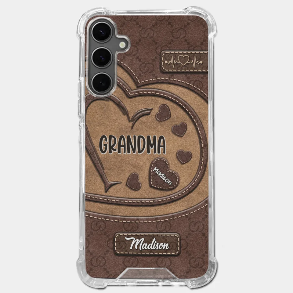 Rooted In Love, Growing Together - Family Personalized Custom Clear Phone Case - Gift For Mom, Grandma - Image 35
