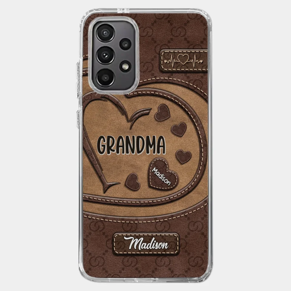 Rooted In Love, Growing Together - Family Personalized Custom Clear Phone Case - Gift For Mom, Grandma - Image 36