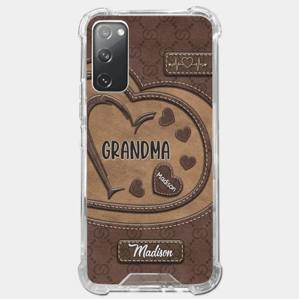 Rooted In Love, Growing Together - Family Personalized Custom Clear Phone Case - Gift For Mom, Grandma - Image 37