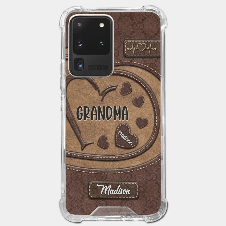 Rooted In Love, Growing Together - Family Personalized Custom Clear Phone Case - Gift For Mom, Grandma - Image 38