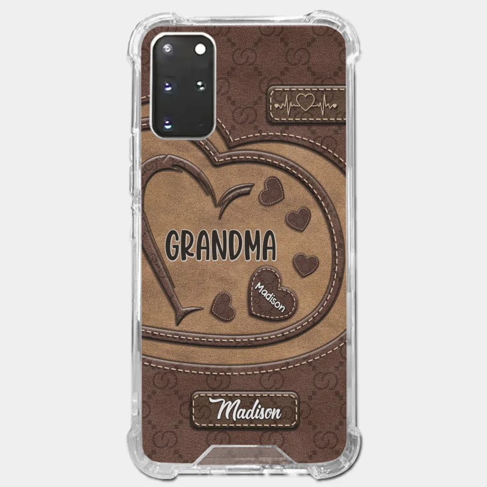 Rooted In Love, Growing Together - Family Personalized Custom Clear Phone Case - Gift For Mom, Grandma - Image 39