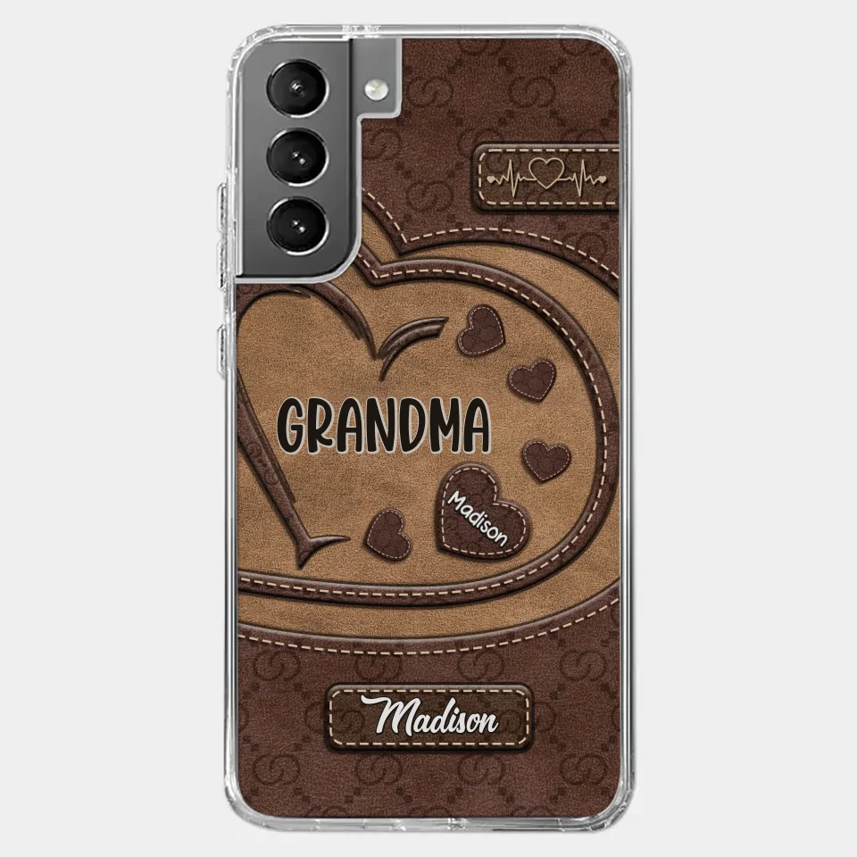 Rooted In Love, Growing Together - Family Personalized Custom Clear Phone Case - Gift For Mom, Grandma - Image 40