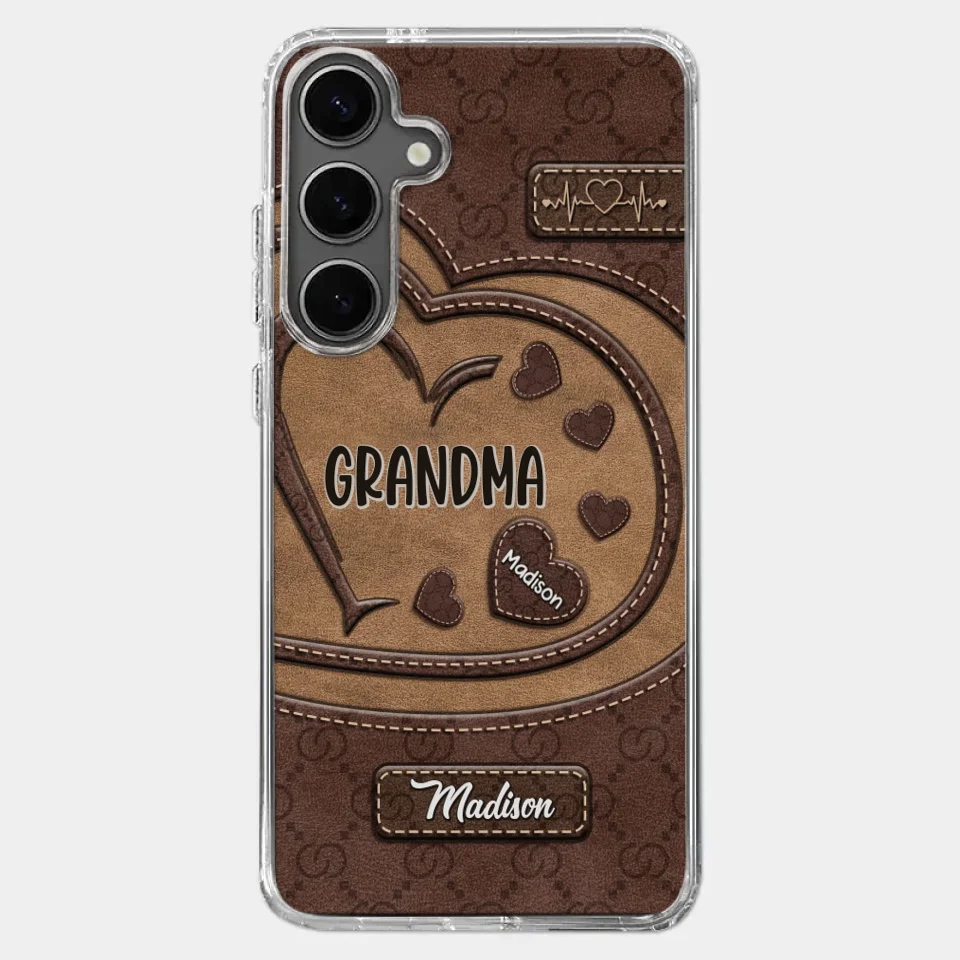 Rooted In Love, Growing Together - Family Personalized Custom Clear Phone Case - Gift For Mom, Grandma - Image 42