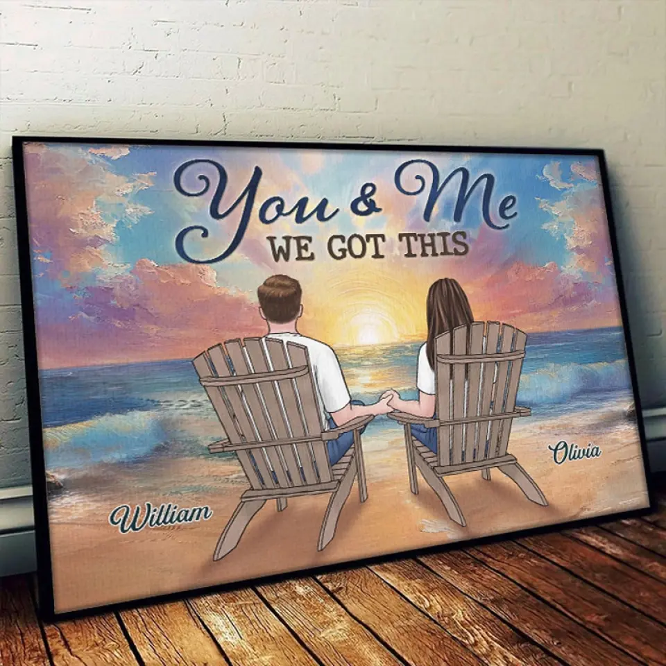 Snuggles And Puppy Kisses Make Everything Better - Dog Personalized Custom Horizontal Poster - Gift For Couples, Pet Owners, Pet Lovers - Image 3