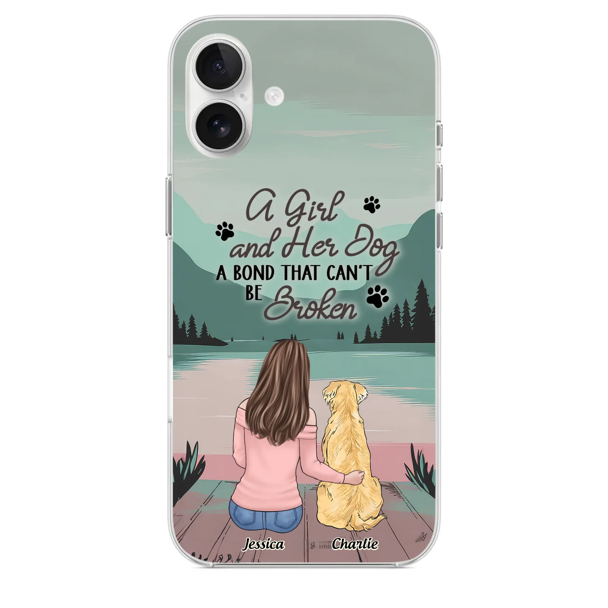 Tails Of Love - Dog Personalized Custom Clear Phone Case - Gift For Pet Owners, Pet Lovers - Image 29