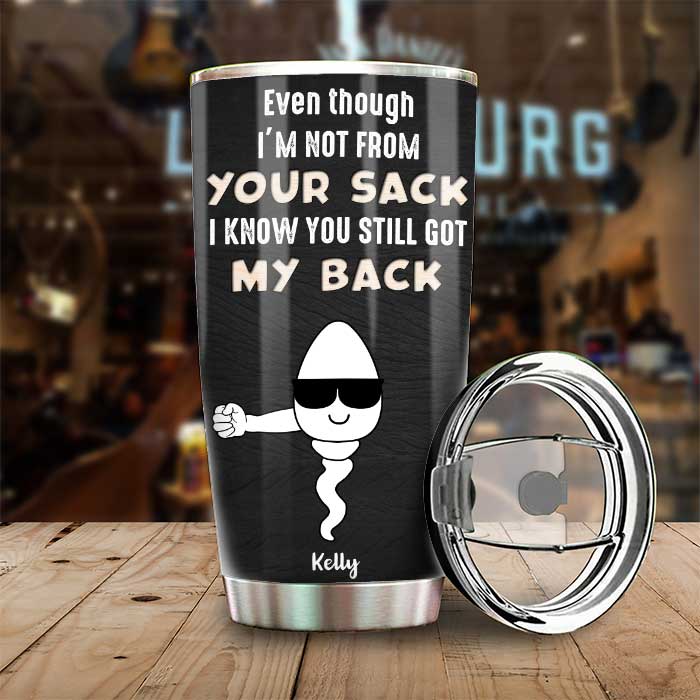 Thank You For Choosing Us - Personalized Tumbler - Gift For Dad, Gift For Father's Day - Image 3