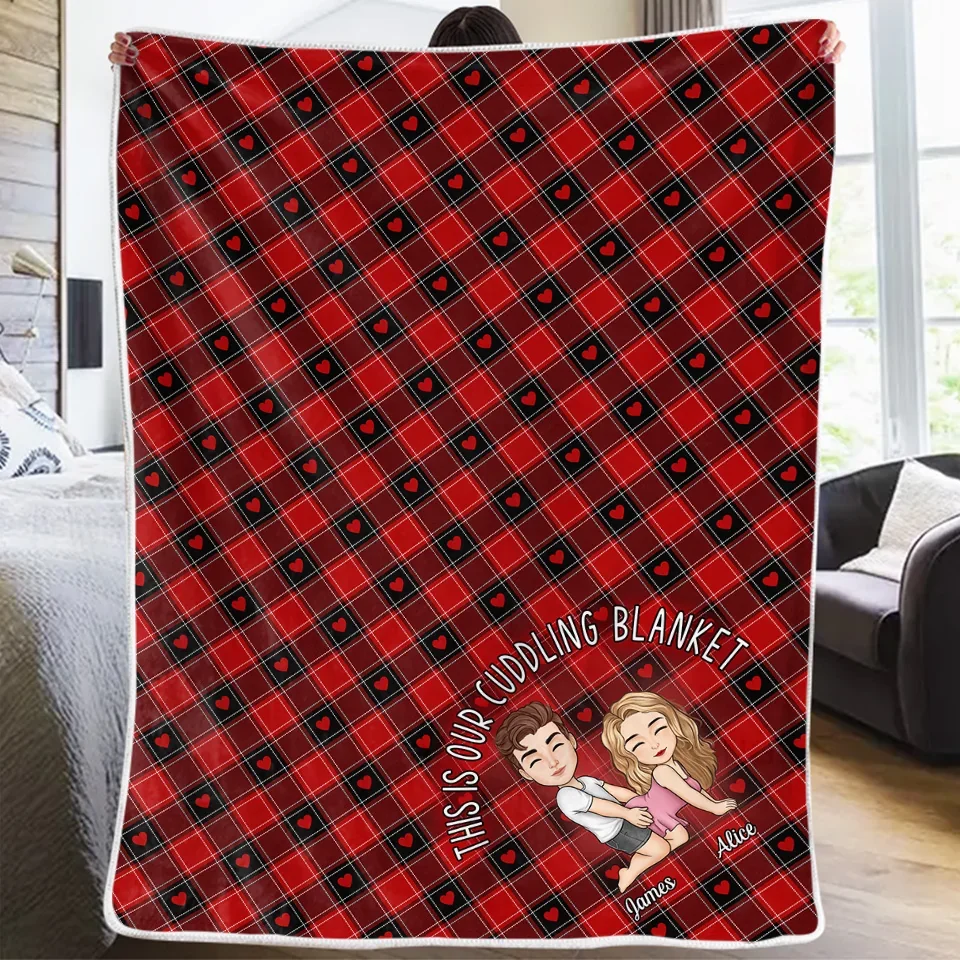 The Best Moments In Life Are The Ones Spent With You - Couple Personalized Custom Blanket - Christmas Gift For Husband Wife, Anniversary - Image 5