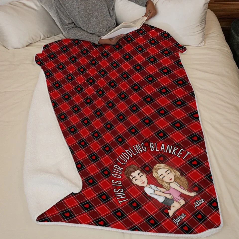 The Best Moments In Life Are The Ones Spent With You - Couple Personalized Custom Blanket - Christmas Gift For Husband Wife, Anniversary - Image 6