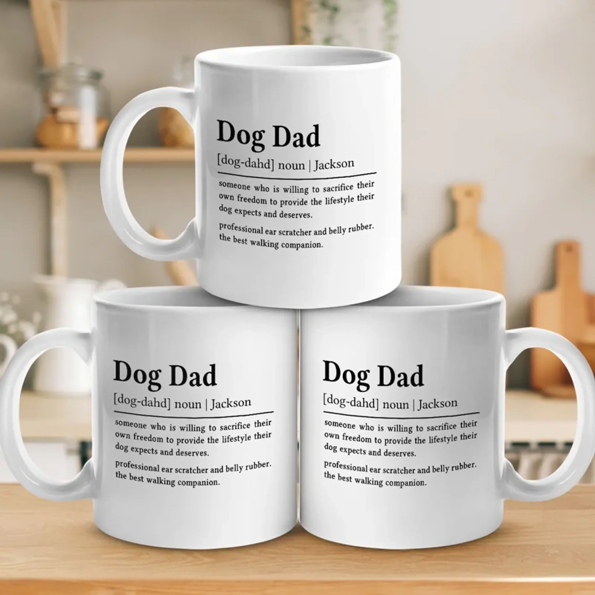 The Best Walking Companion - Dog Personalized Custom Mug - Gift For Pet Owners, Pet Lovers - Image 4