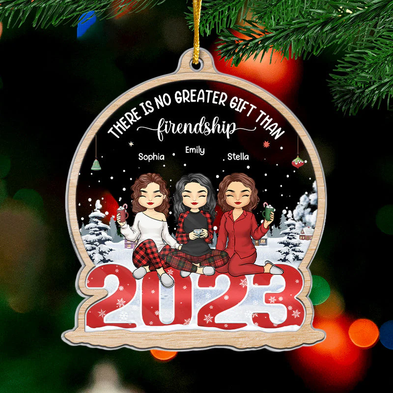 The Greatest Gift Our Parents Gave Us - Family Personalized Custom Ornament - Acrylic Custom Shaped - Christmas Gift For Family Members - Image 2
