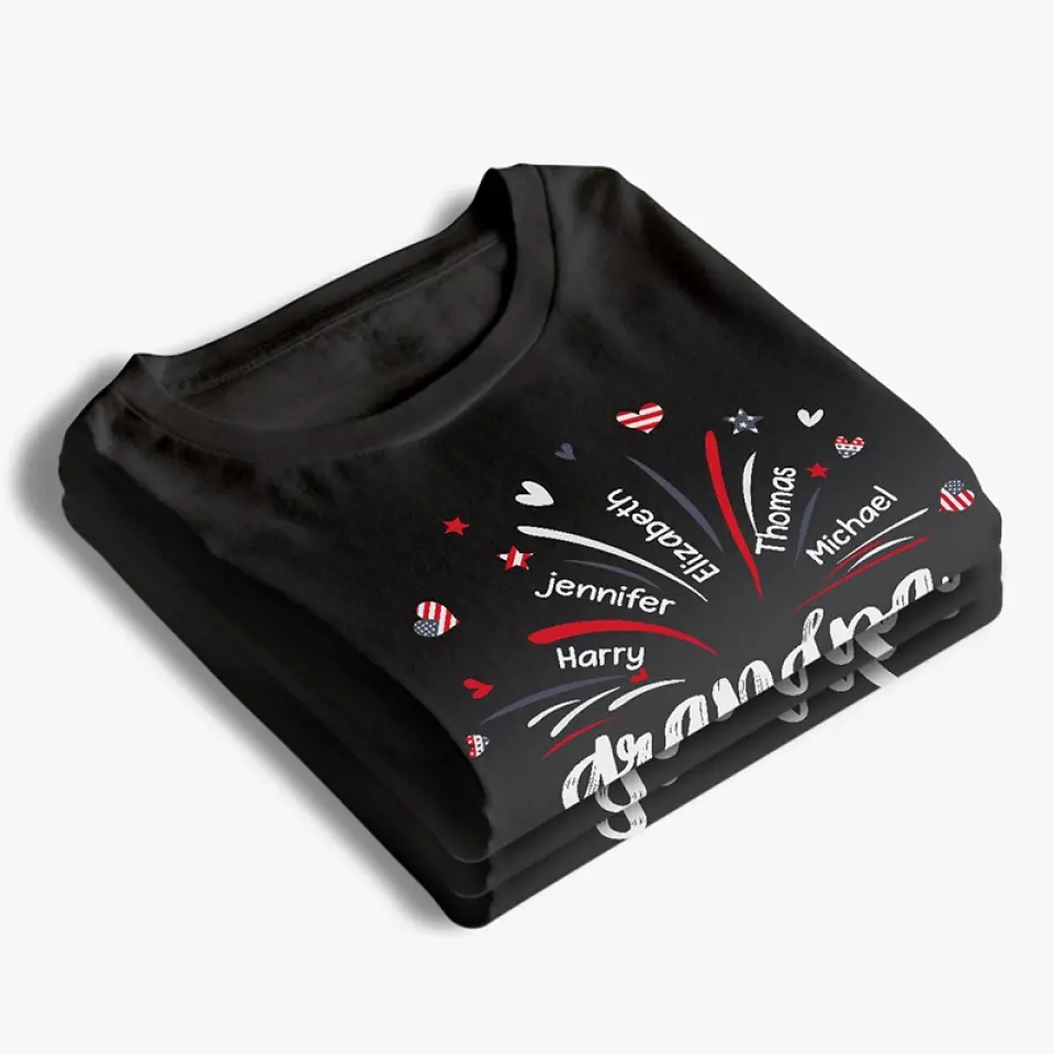 The Highest Honor I Could Ever Receive Is Being Called Your Father - Family Personalized Custom Unisex T-shirt, Hoodie, Sweatshirt - 4th of July, Father's Day, Gift For Dad, Grandpa - Image 4