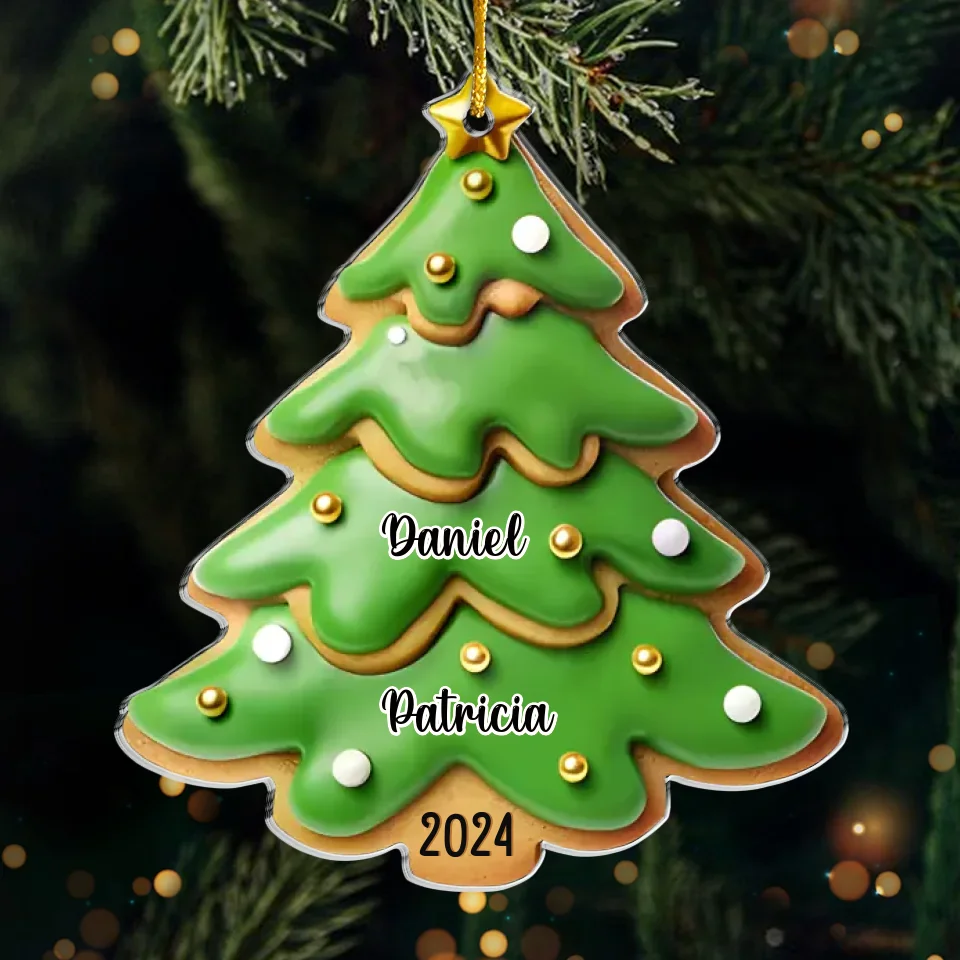 The Holidays Are A Time For Family - Family Personalized Custom 3D Inflated Effect Printed Ornament - Acrylic Custom Shaped - Christmas Gift For Family Members - Image 2