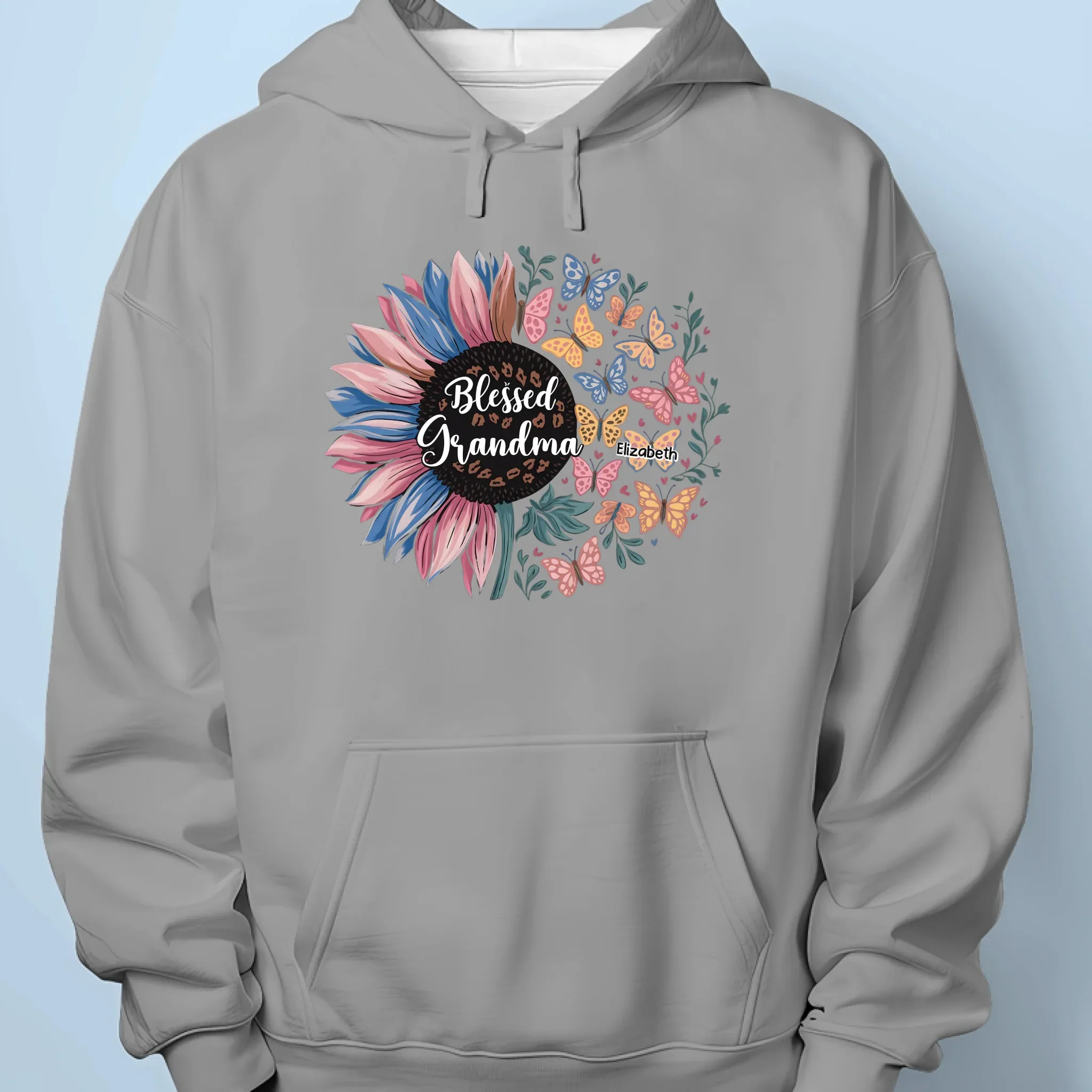 The Love Of A Grandma Is A Forever Gift - Family Personalized Custom Unisex T-shirt, Premium T-shirt, Hoodie - Gift For Mom, Grandma - Image 7