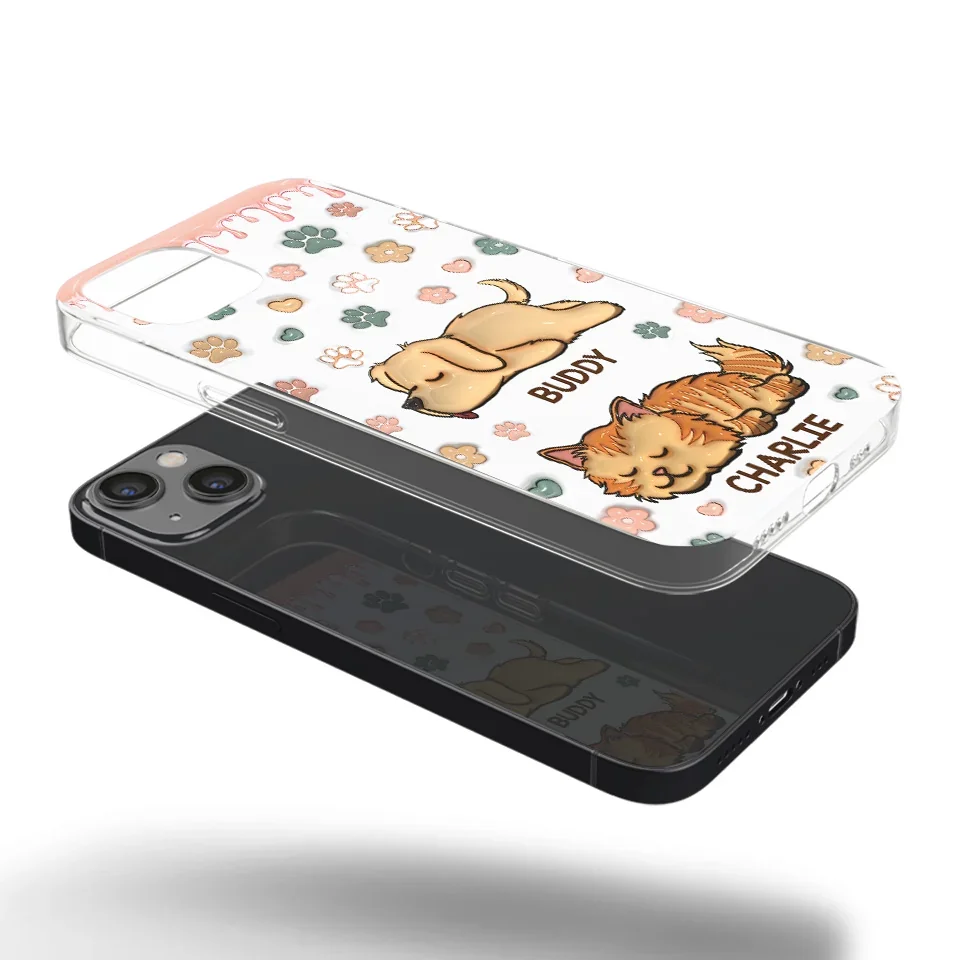 The Love Of A Pet Is Unconditional - Dog & Cat Personalized Custom 3D Inflated Effect Printed Clear Phone Case - Gift For Pet Owners, Pet Lovers - Image 33