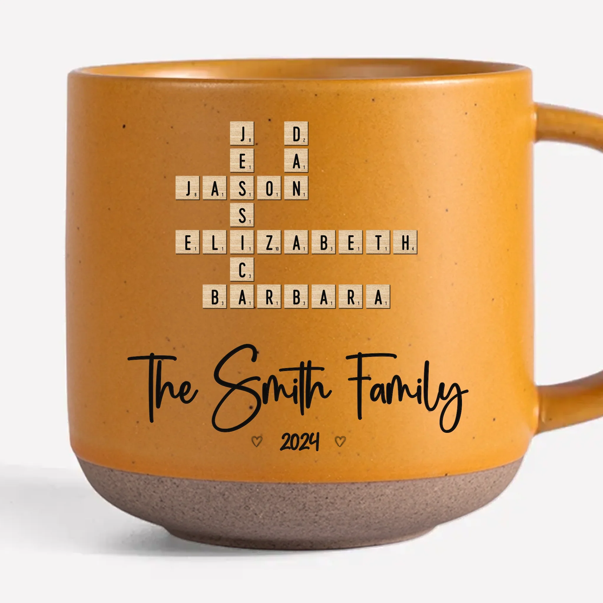 The Memories We Make With Our Family Are The Best - Family Personalized Custom Printed Pottery Mug - Christmas Gift For Family Members - Image 4