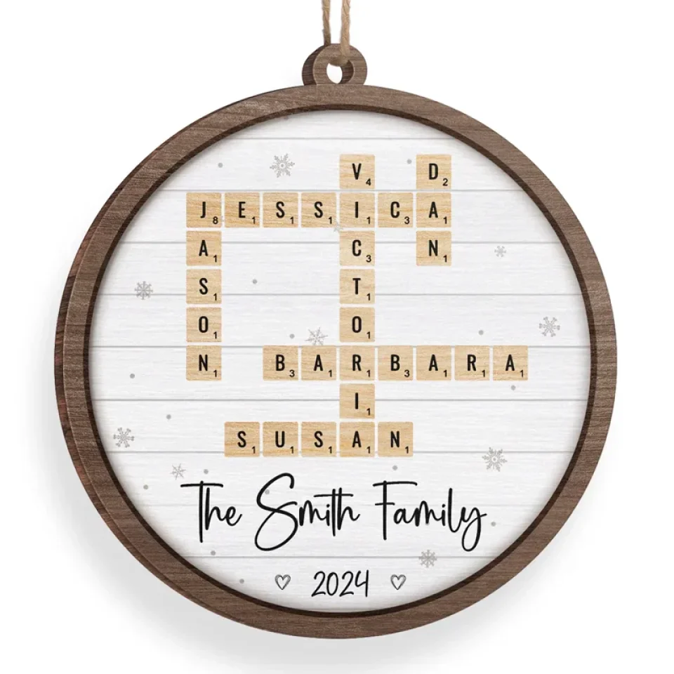 The Memories We Make With Our Family Is Everything - Family Personalized Custom Ornament - Wood Custom Shaped - Christmas Gift For Family Members - Image 3