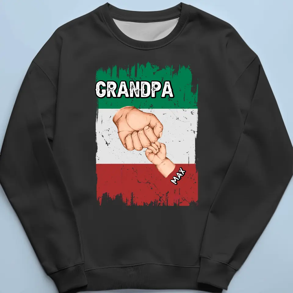 The Most Important Influence From My Childhood Was My Grandpa - Family Personalized Custom Unisex T-shirt, Hoodie, Sweatshirt - Father's Day, Gift For Dad, Grandpa - Image 6