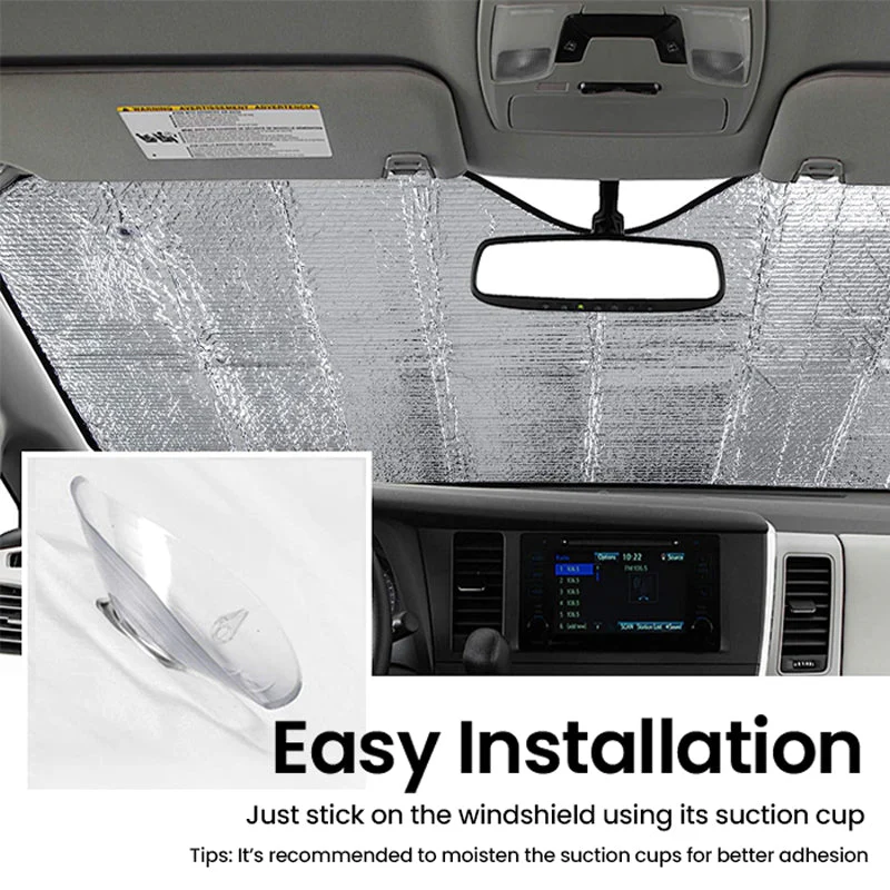 The Road Calls & We Answer - Family Personalized Custom Auto Windshield Sunshade, Car Window Protector - Gift For Family Members - Image 4