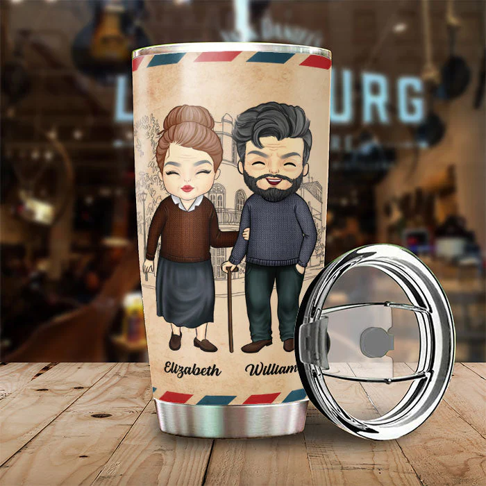 The Things We Possessed Won’t Matter - Gift For Couples, Personalized Tumbler - Image 3
