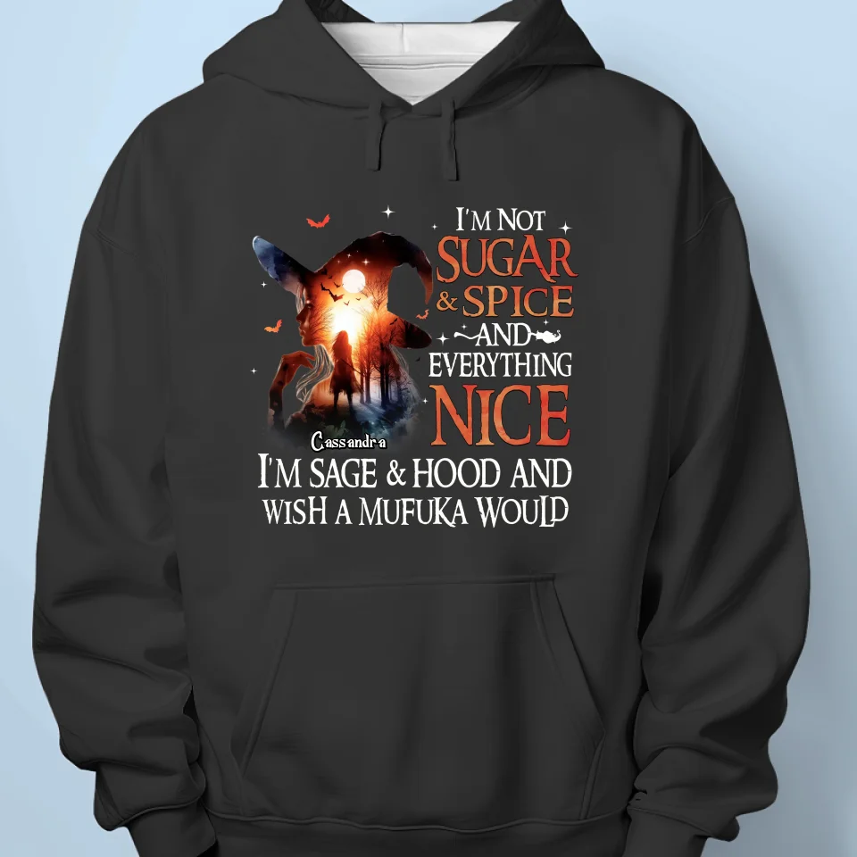 There’s A Little Witch In All Of Us - Personalized Custom Unisex T-shirt, Hoodie, Sweatshirt - Halloween Gift For Witches, Yourself - Image 5