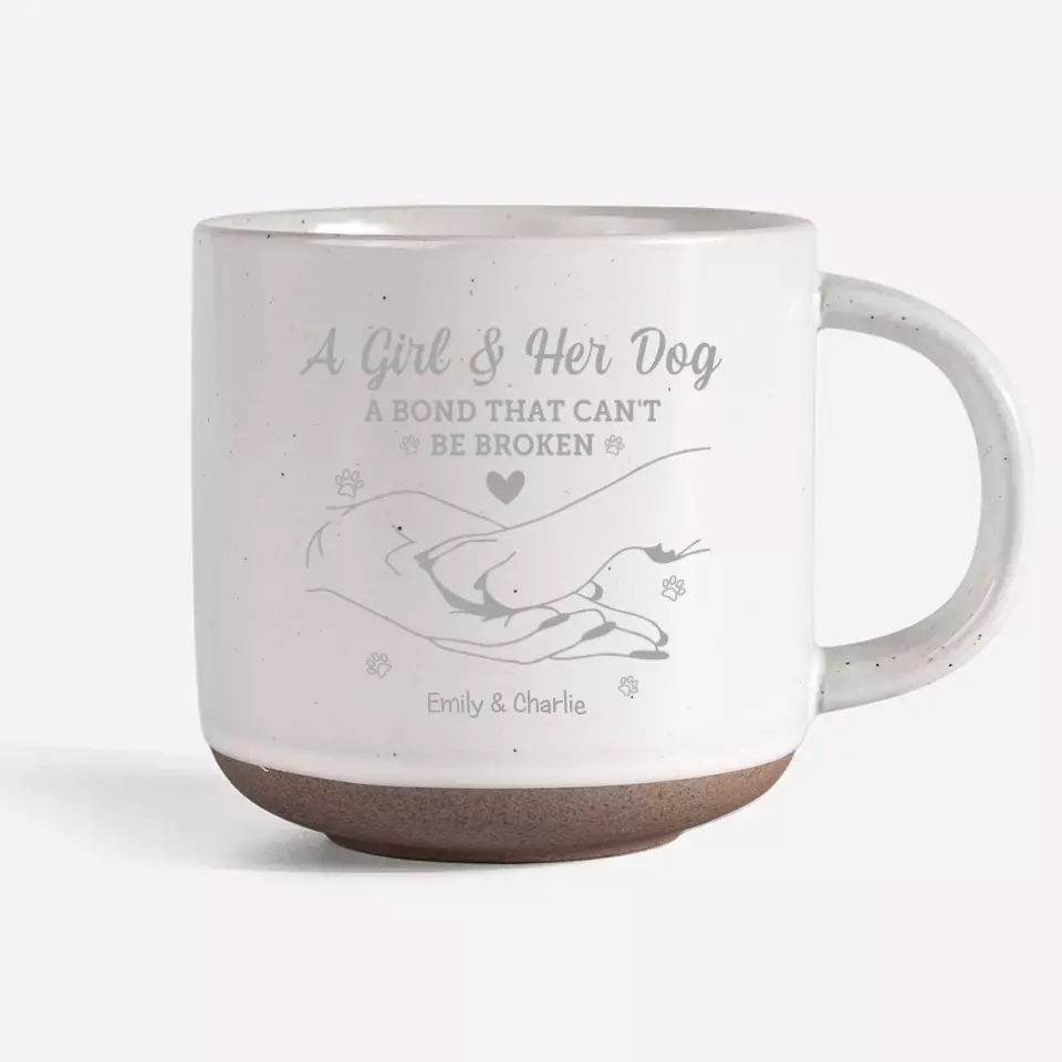 They Lived, They Loved, They Purred - Dog Personalized Custom Pottery Mug - Gift For Pet Owners, Pet Lovers - Image 7