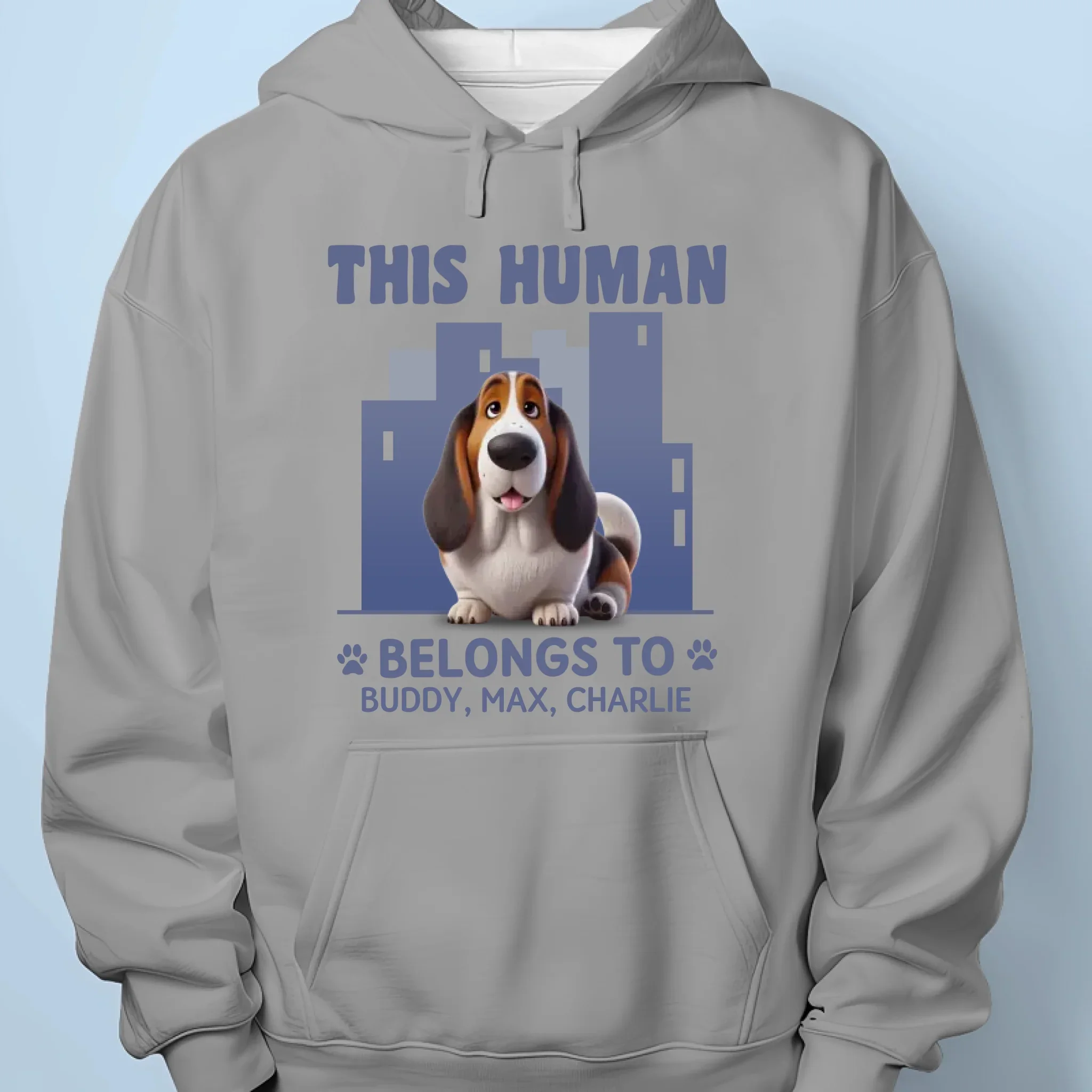 This Human Belongs To Me And That Is Final - Dog Personalized Custom Unisex T-shirt, Premium T-shirt, Hoodie - Gift For Pet Owners, Pet Lovers - Image 7