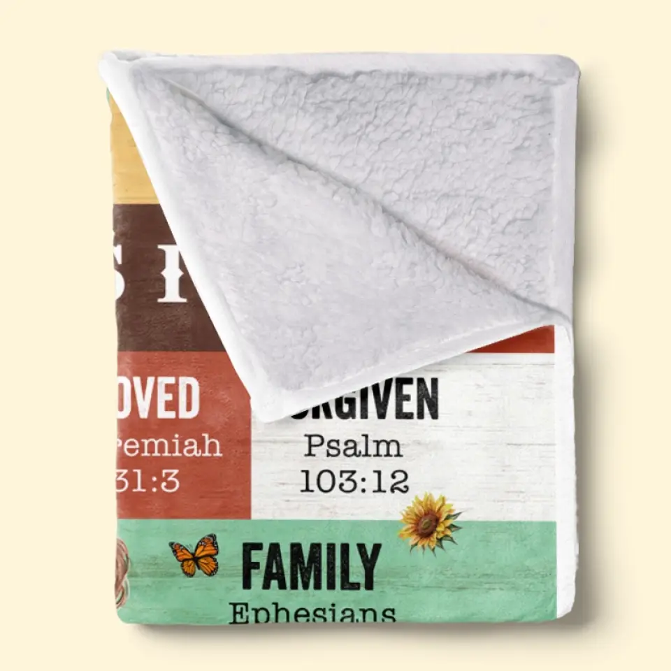 This Is My Cuddling Blanket - Personalized Custom Blanket - Gift For Family Members - Image 4