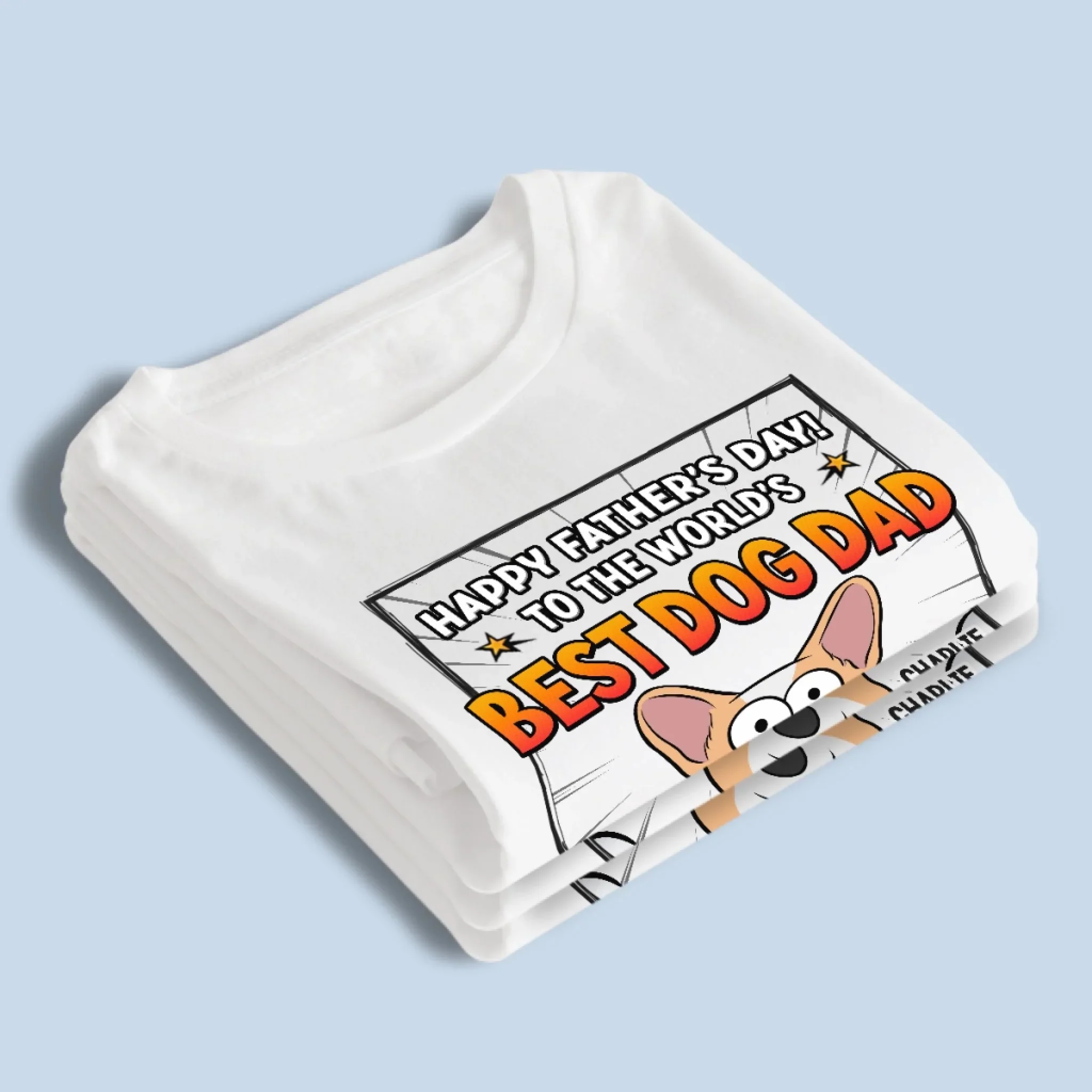 To My Favorite Hooman - Dog Personalized Custom Unisex T-shirt, Premium T-shirt, Hoodie - Father's Day, Gift For Dad, Pet Owners, Pet Lovers - Image 4