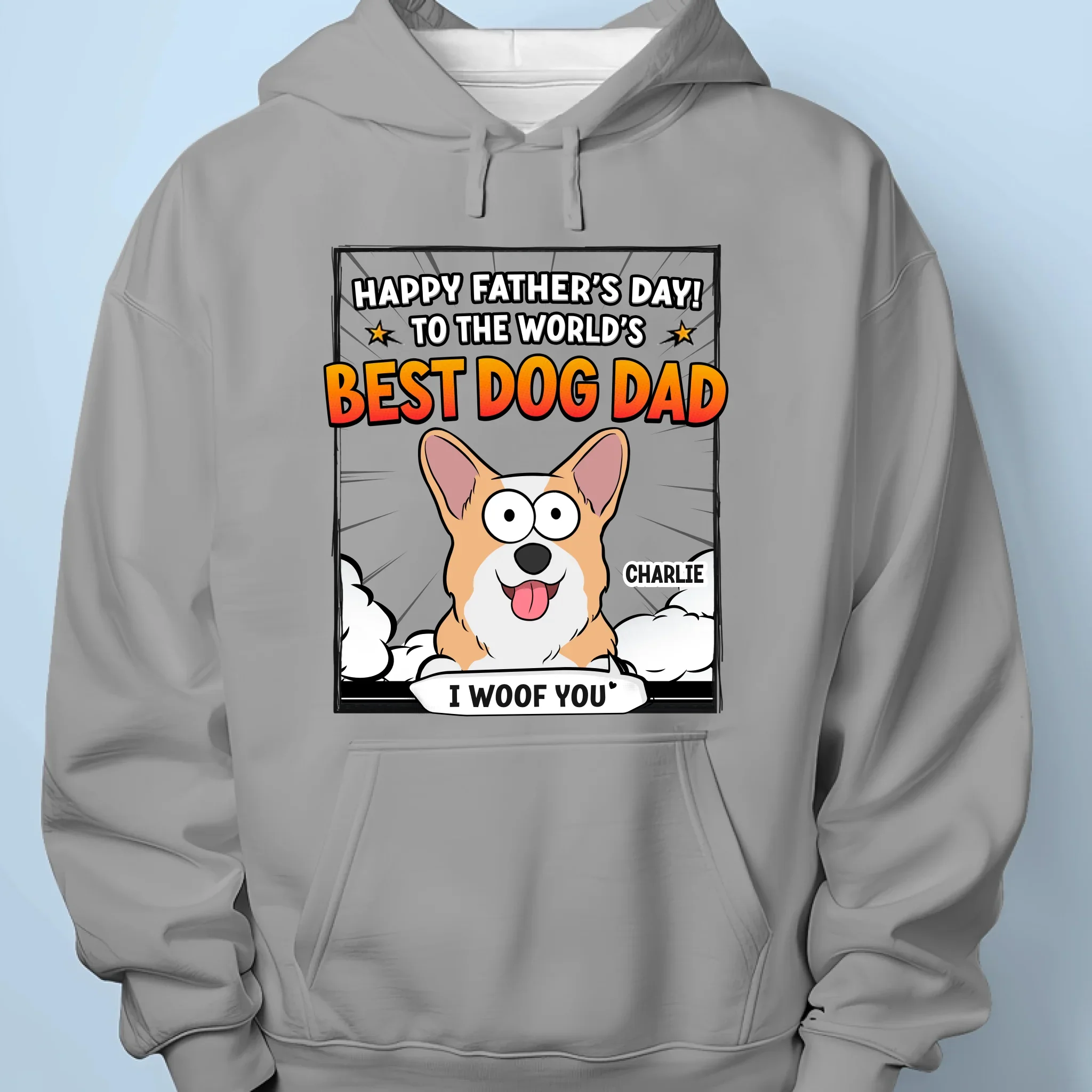 To My Favorite Hooman - Dog Personalized Custom Unisex T-shirt, Premium T-shirt, Hoodie - Father's Day, Gift For Dad, Pet Owners, Pet Lovers - Image 7