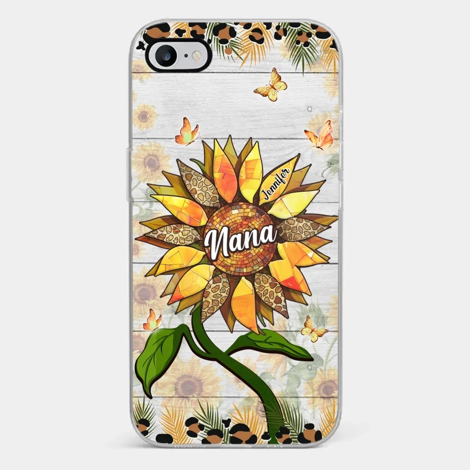 To The Wonderful Woman - Family Personalized Custom Clear Phone Case - Gift For Mom, Grandma - Image 24