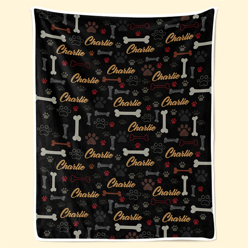 Too Cute To Be Grounded - Dog Personalized Custom Blanket - Gift For Pet Owners, Pet Lovers - Image 2