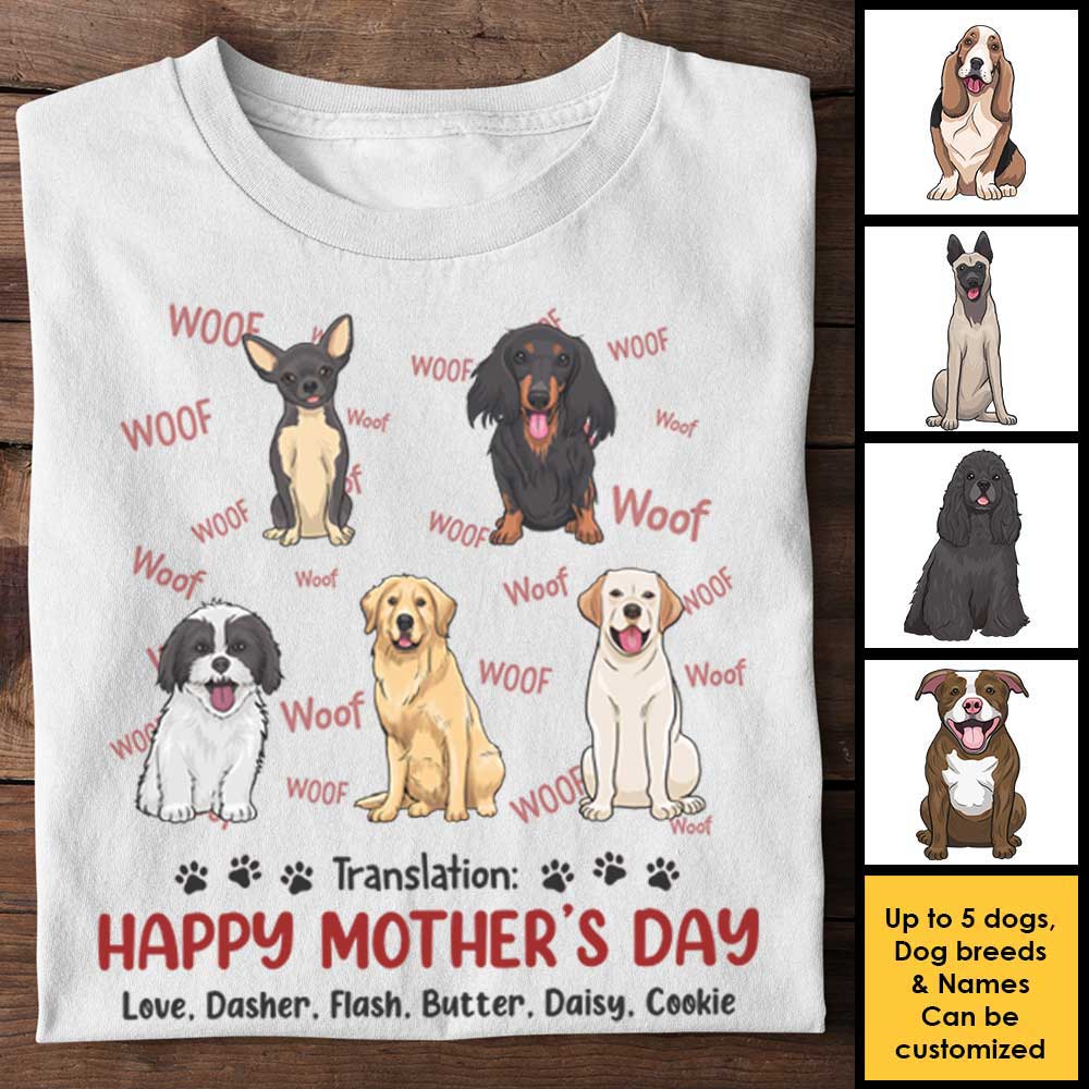 Translation: Happy Mother's Day - Gift For Mother's Day, Personalized Unisex T-shirt, Hoodie - Image 3
