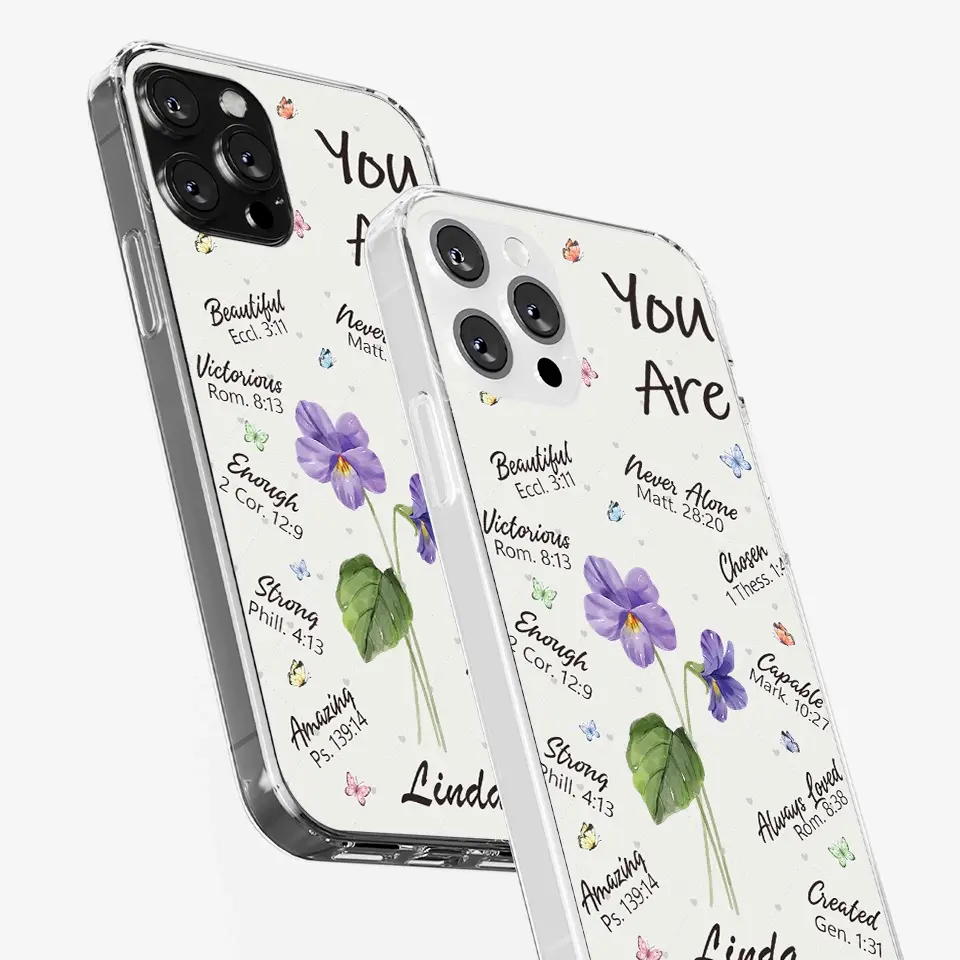 True Friends Are Always Together In Spirit - Bestie Personalized Custom Clear Phone Case - Gift For Best Friends, BFF, Sisters - Image 29