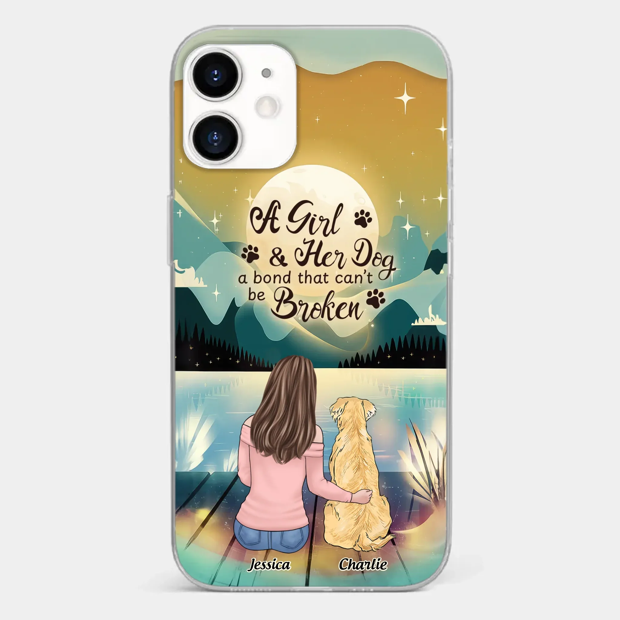 Unconditional Fur-love - Dog Personalized Custom Clear Phone Case - Gift For Pet Owners, Pet Lovers - Image 10
