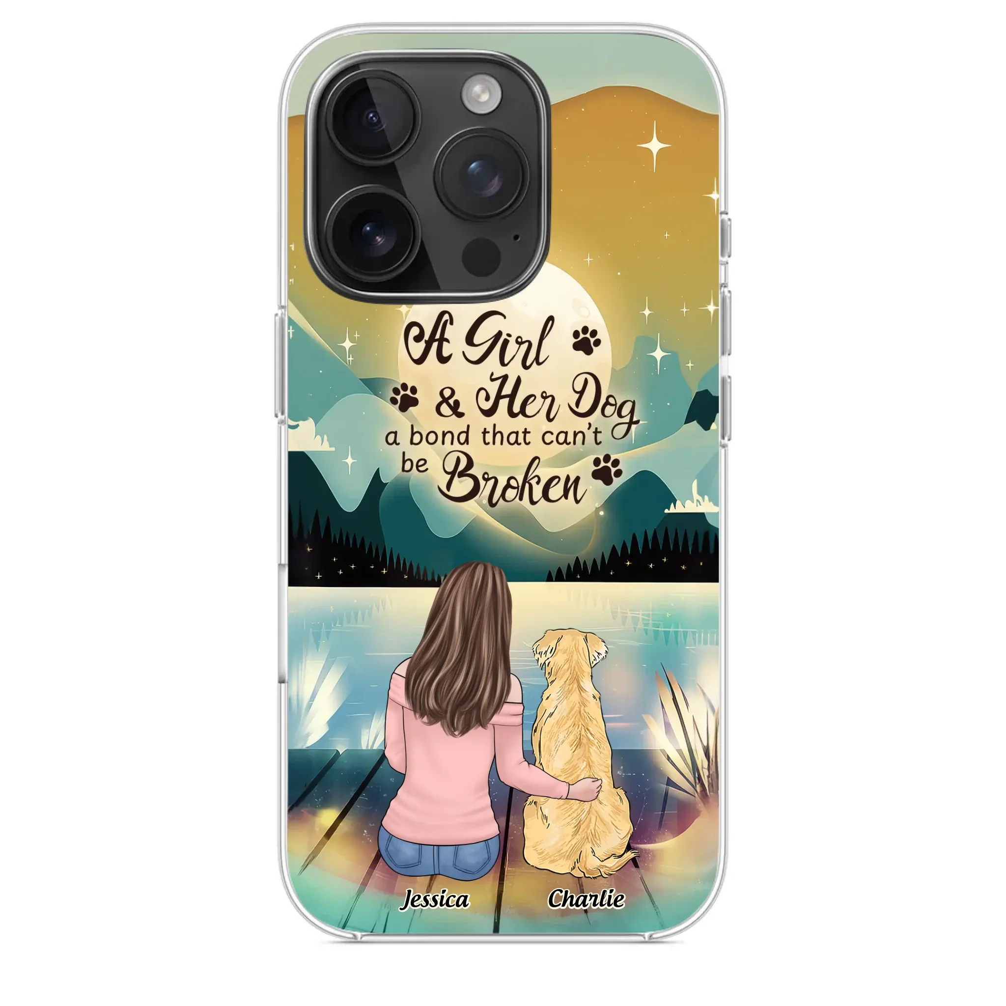 Unconditional Fur-love - Dog Personalized Custom Clear Phone Case - Gift For Pet Owners, Pet Lovers - Image 30