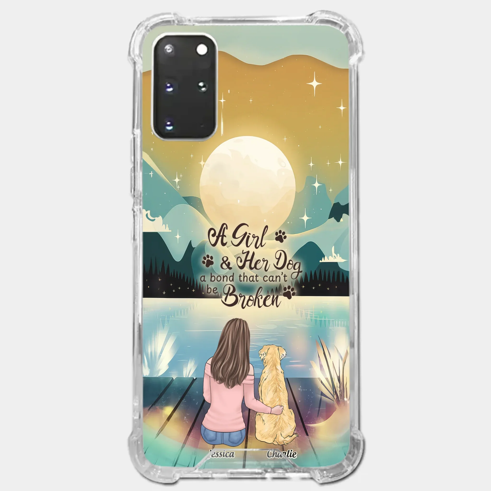Unconditional Fur-love - Dog Personalized Custom Clear Phone Case - Gift For Pet Owners, Pet Lovers - Image 39