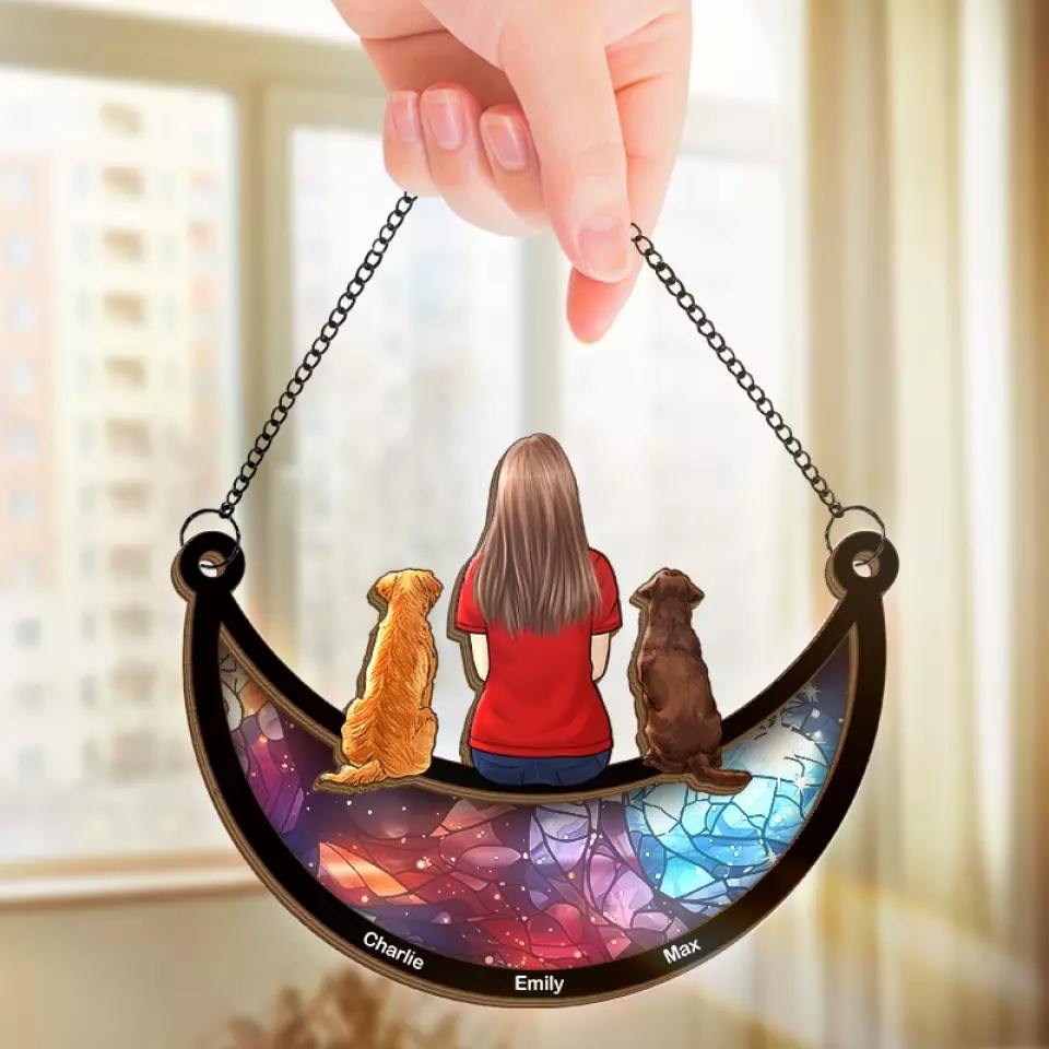 Until I See You Again - Memorial Personalized Window Hanging Suncatcher - Sympathy Gift For Pet Owners, Pet Lovers - Image 3
