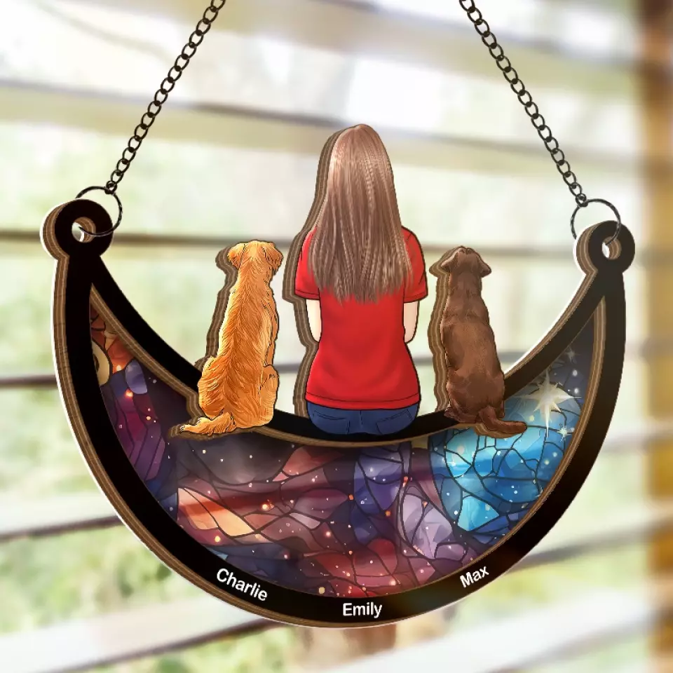 Until I See You Again - Memorial Personalized Window Hanging Suncatcher - Sympathy Gift For Pet Owners, Pet Lovers - Image 4
