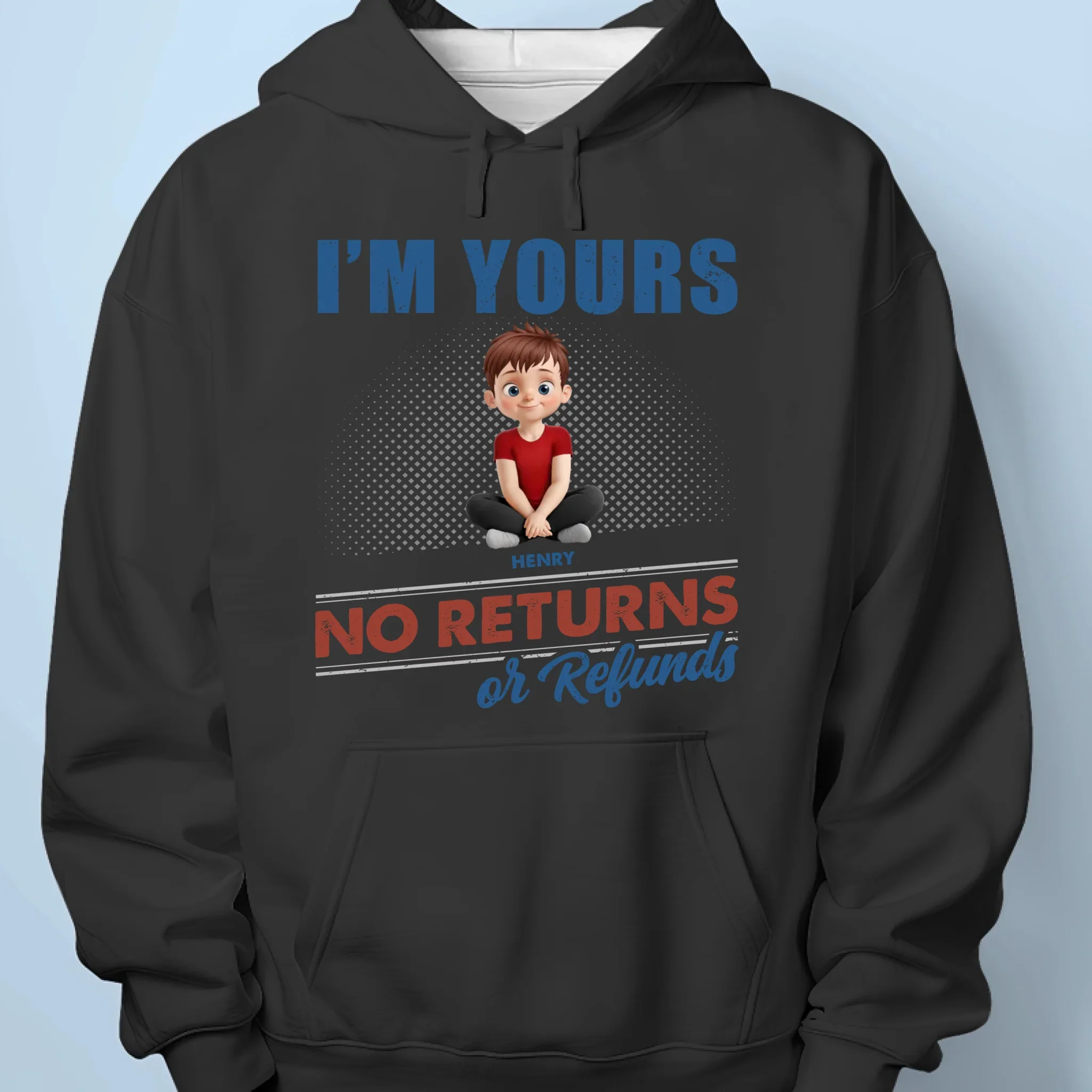 We Came With No Receipt - Family Personalized Custom Unisex T-shirt, Premium T-shirt, Hoodie - Mother's Day, Gift For Mom, Grandma - Image 7