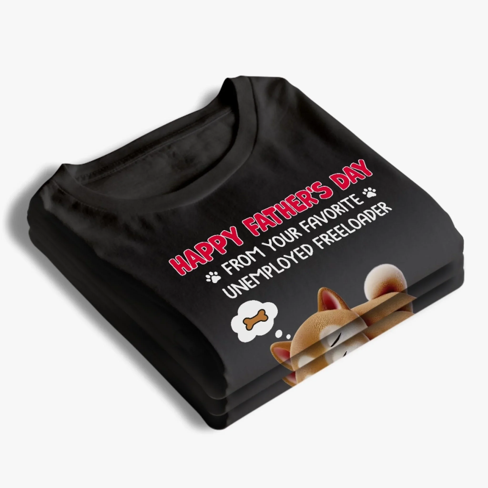 We Sniff, We Bond - Dog Personalized Custom Unisex T-shirt, Premium T-shirt, Hoodie - Father's Day, Gift For Dad, Pet Owners, Pet Lovers - Image 4