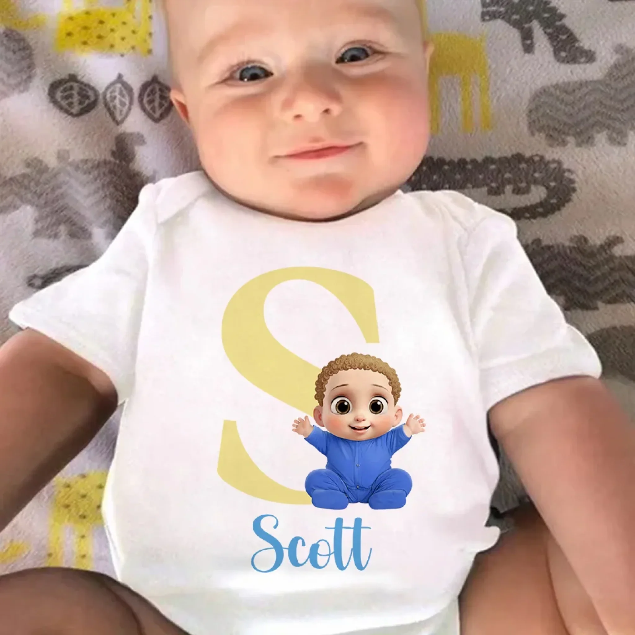 Welcome To The World, Little One - Family Personalized Custom Baby Onesie - Gift For Baby Kids, Newborn Baby - Image 4
