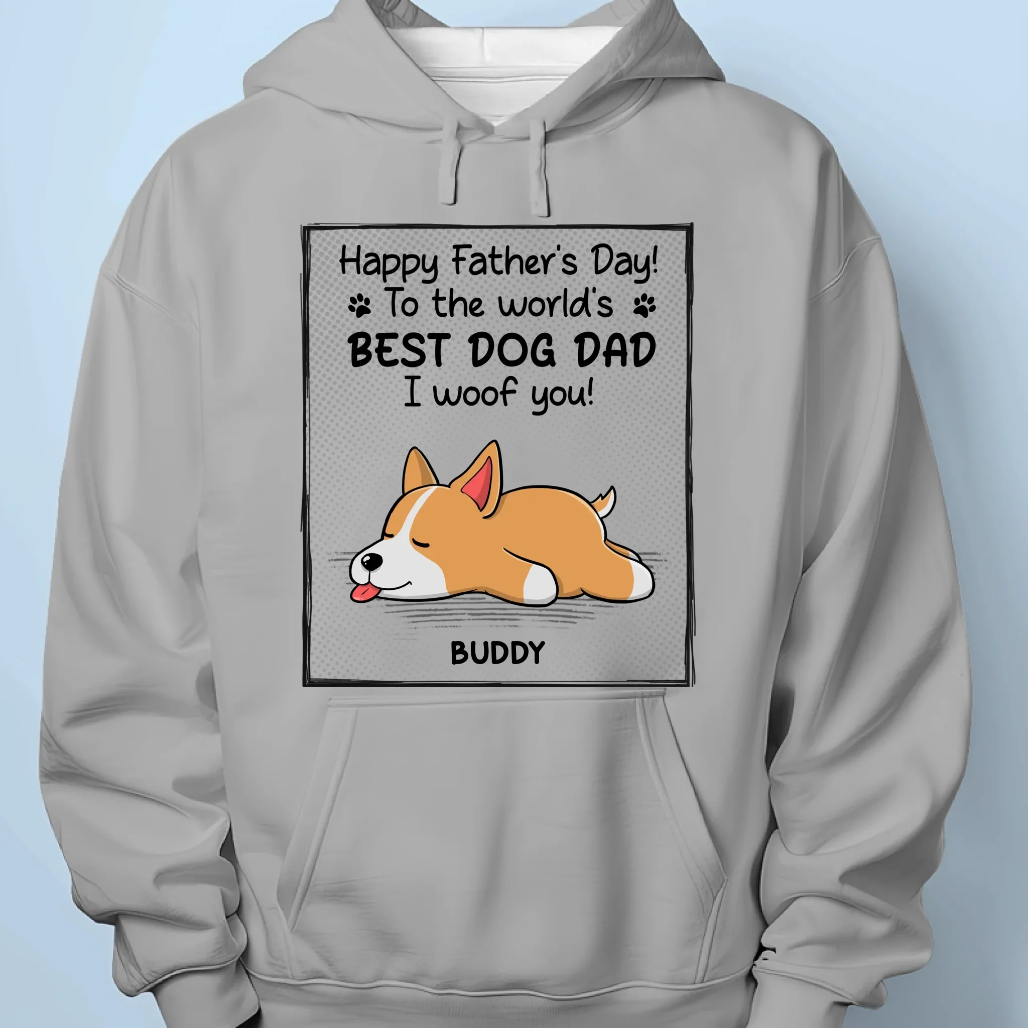 What Dad Really Wants Is A Nap - Dog Personalized Custom Unisex T-shirt, Hoodie, Sweatshirt - Father's Day, Gift For Pet Owners, Pet Lovers - Image 6
