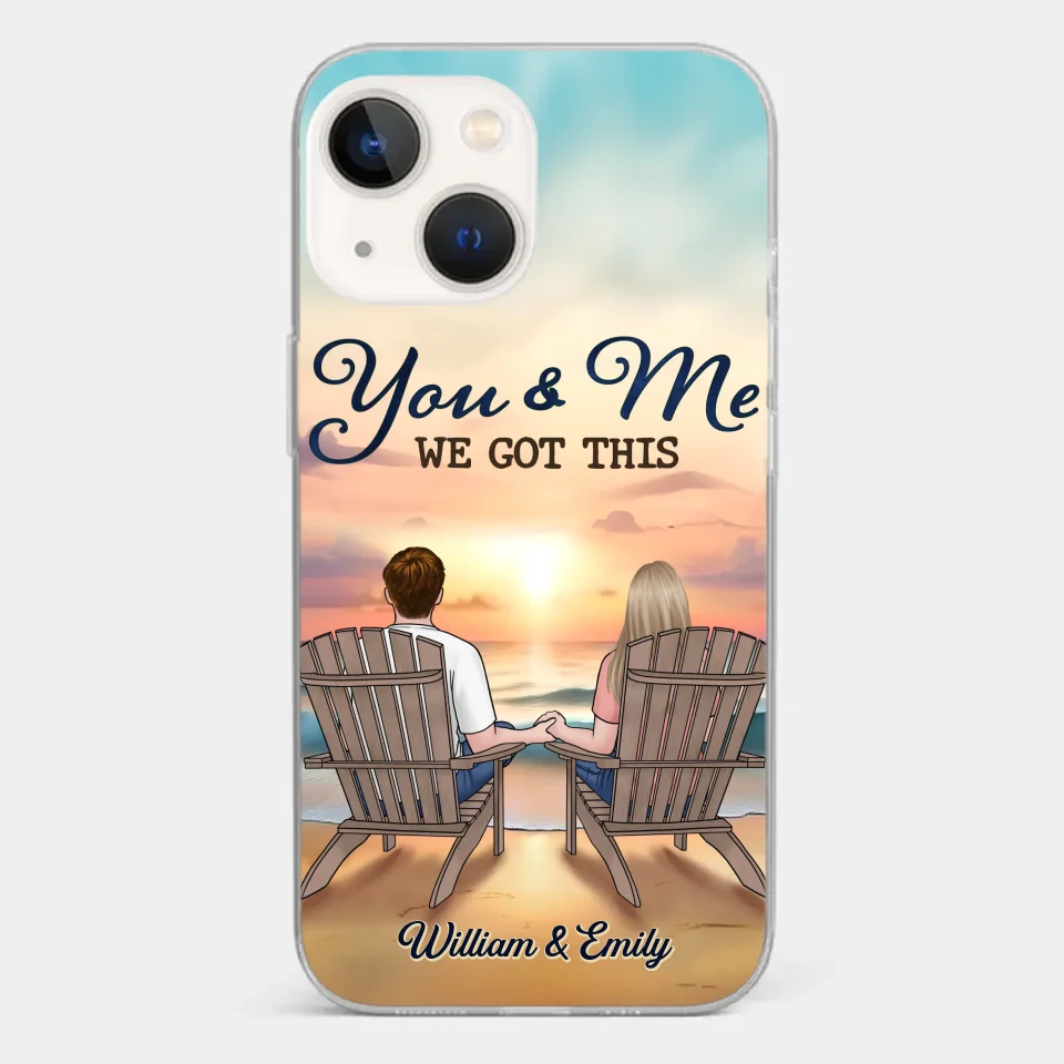 When It’s You And Me, Nothing Else Matters - Couple Personalized Custom Clear Phone Case - Gift For Husband Wife, Anniversary - Image 13