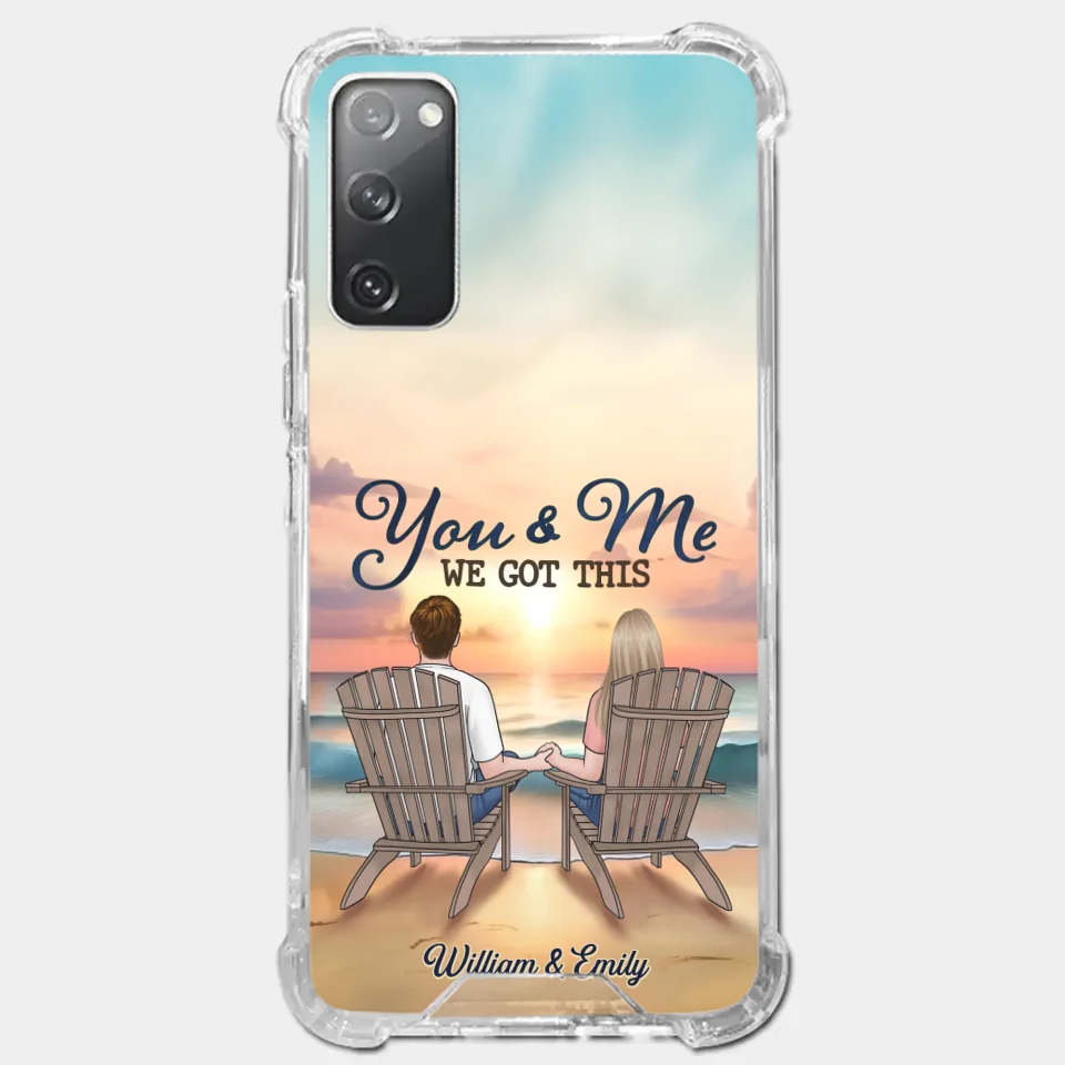 When It’s You And Me, Nothing Else Matters - Couple Personalized Custom Clear Phone Case - Gift For Husband Wife, Anniversary - Image 37