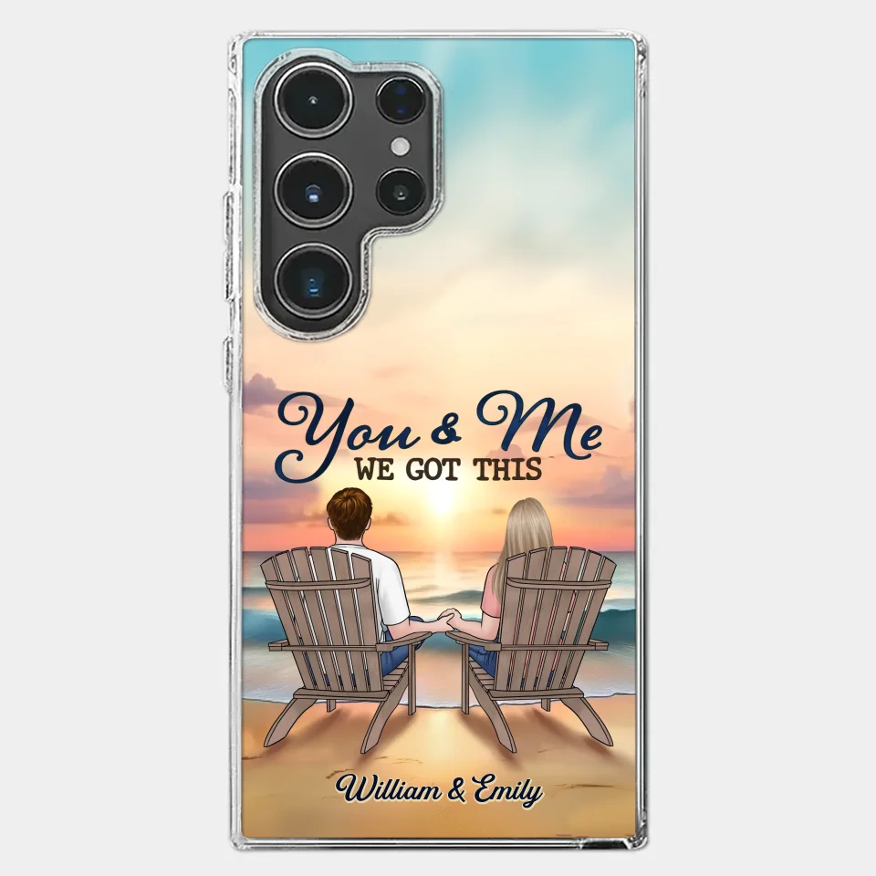 When It’s You And Me, Nothing Else Matters - Couple Personalized Custom Clear Phone Case - Gift For Husband Wife, Anniversary - Image 41