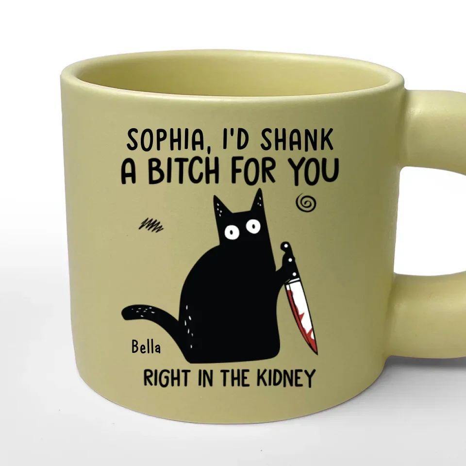 Whenever I See Them, I Think - Coworker Personalized Custom Chunky Mug - Gift For Coworkers, Work Friends, Colleagues - Image 3