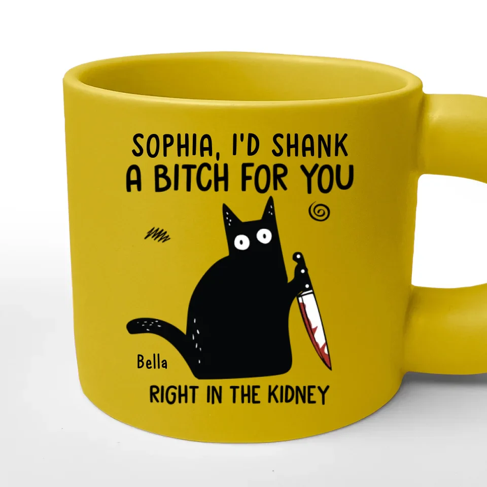 Whenever I See Them, I Think - Coworker Personalized Custom Chunky Mug - Gift For Coworkers, Work Friends, Colleagues - Image 4