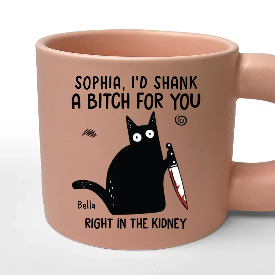 Whenever I See Them, I Think - Coworker Personalized Custom Chunky Mug - Gift For Coworkers, Work Friends, Colleagues - Image 5
