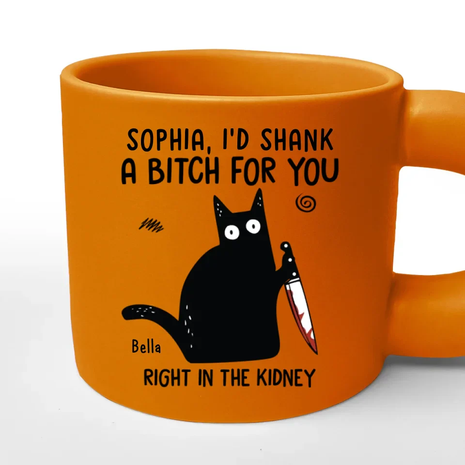 Whenever I See Them, I Think - Coworker Personalized Custom Chunky Mug - Gift For Coworkers, Work Friends, Colleagues - Image 6