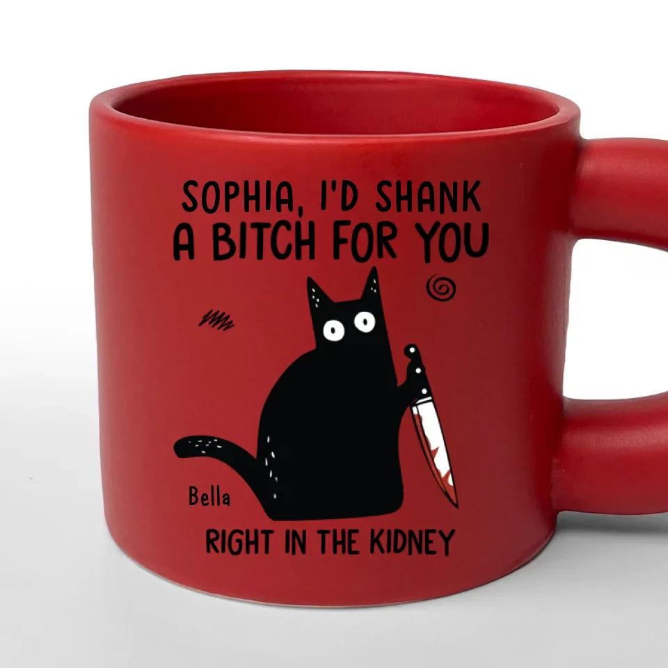 Whenever I See Them, I Think - Coworker Personalized Custom Chunky Mug - Gift For Coworkers, Work Friends, Colleagues - Image 7